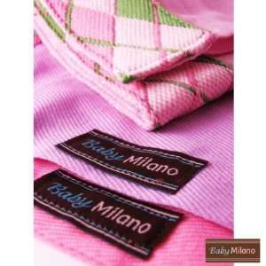  Burp Cloth Set for Girls by Baby Milano   Argyle. Baby