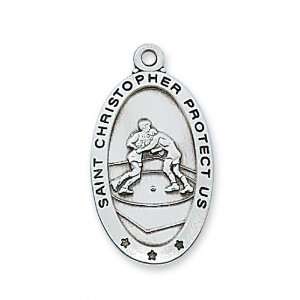  Catholic Medal Pendant Necklace Gift New Relic Jewelry Charm Patron