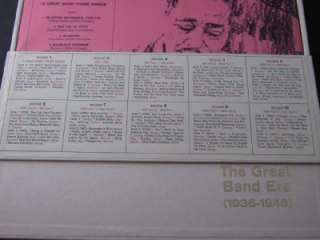 The Great Band Era Collectors Edition 10 LP Records Set  