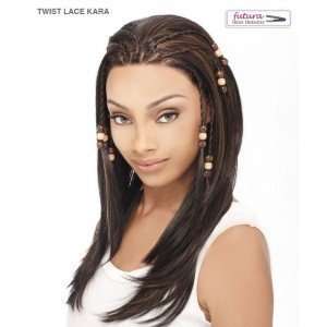  ITS A WIG Twist Lace Front Wig   KARA   Color #1B   Off 