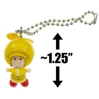 : Propeller Mario ~1.375 Mini Figure Keychain   New Super Mario Bros 
