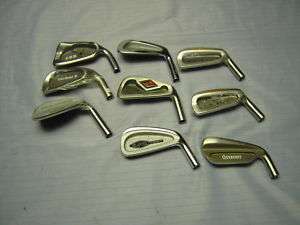 Nine Golf Irons heads only Tour Model LCG KB II etc.  