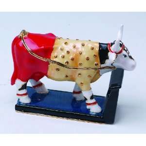    Cow Parade Cow Isthenics Jeweled Box Bejeweled