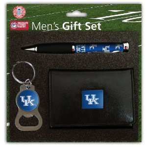  Kentucky Wildcats Leather TriFold Wallet with Pen 