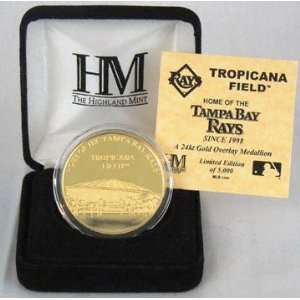  Tampa Bay Rays   Tropicana Field   24KT Gold Commemorative 