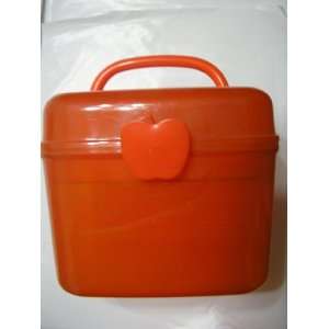  Orange Multi Purpose Storage Box Food Container with Carry 