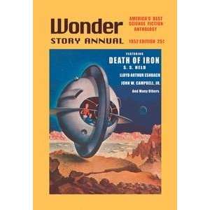  Vintage Art Wonder Story Annual Mobile Sphere Explorers 