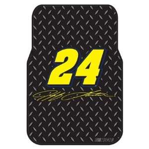  NASCAR Jeff Gordon Car Floor Mats (Set of 2 Car Mats 