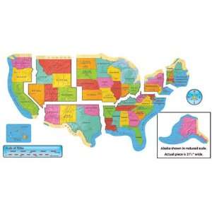  United States Map Bulletin Board Set Toys & Games