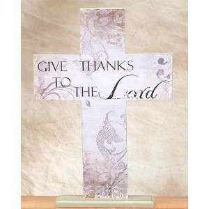   Give Thanks Decoration Table Religion Decor
