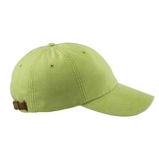   Low Profile Pigment Dyed Baseball Cap 100% Garment Washed Twill  