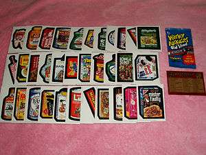 WACKY PACKAGES OLD SCHOOL2 COMPLETE SET (33/33) + WRAP  
