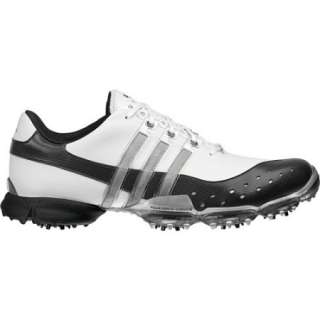 Adidas Powerband 3.0 Golf Shoes White/Black/Silver W 11.5  