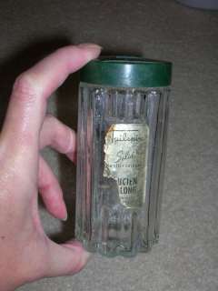 Lucien LeLong TAILSPIN SOLID EMPTY PERFUME BOTTLE p50!  