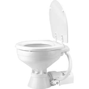   Compact Size Electric Marine Toilet Push Button Operation  