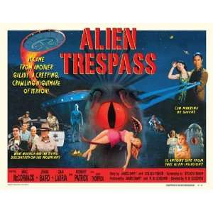 Alien Trespass Movie Poster (11 x 14 Inches   28cm x 36cm) (2009 