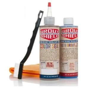  Grout Shield GS8IGR 8 Ounce Color Seal Kit, Gray