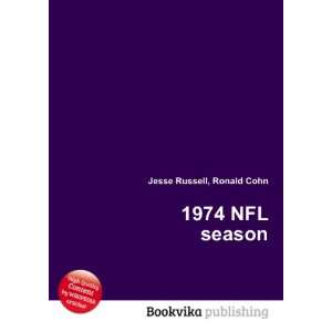  1974 NFL season Ronald Cohn Jesse Russell Books