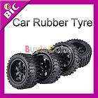 4Pcs RC Drift Rubber Tires Tyre Plastic Wheel Rim 110 On Road Car Toy 