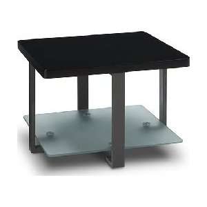   Terrace Black with Pewter Frame End Table   Closeout: Home & Kitchen