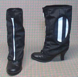 This is a fabulous pair of boot/shoe SPATS. The are made with a black 