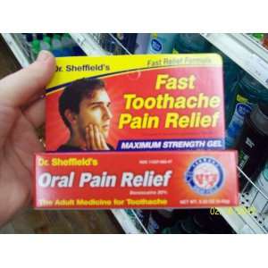  Dr Sheffield Oral Pain Relief: Health & Personal Care