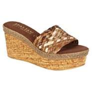 Italian Shoemakers Womens Starry Sandal   Brown at 