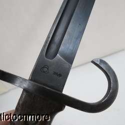   ARISAKA National Denki Hooked quillon BAYONET SWORD SCABBARD  