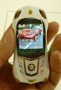 Unlocked Mini Super Sports car model Cell phone dual sim card quad 