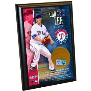  MLB Texas Rangers Cliff Lee 4 by 6 Inch Plaque Sports 