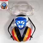   Hearing Protector (31 NRR) Smoke Protective Glasses Safety Pack  