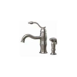  Pegasus F83J4609BNV Baron 2 Hole Kitchen Faucet in Brushed 