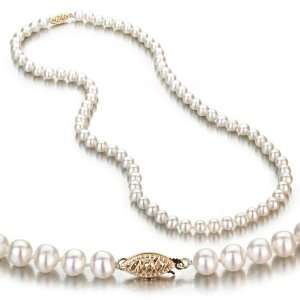   Clasp, 5 6mm AA+ Quality Pearls, 18 Inch Necklace Unique Pearl