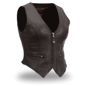 First Manufacturing Womens Form Fitted Vest with Self Adjusting Sides 