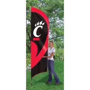  Cincinnati Bearcats Team Pole Flag: Sports & Outdoors