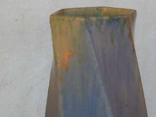 Roseville Art Pottery Tourmaline Blue Vase  
