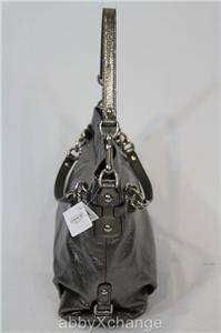 New COACH Pewter Leather BROOKE Tote Bag Purse 17165  