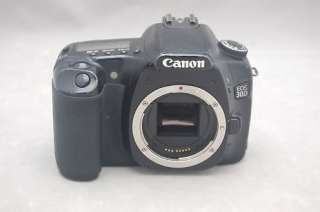 Canon EOS 30D 8.2 MP Digital SLR Camera   Black (Body Only 