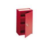Craftsman 2 Shelf Quiet Glide® Side Chest   Red