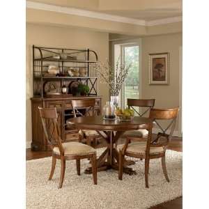  Copper Ridge Round Dining Room Set: Home & Kitchen