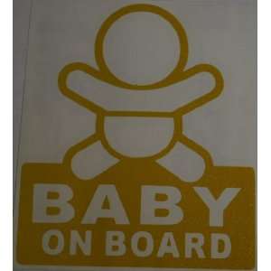  Baby on Board Car Decal / Sticker: Baby