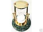 Hour Glass Marble Base clock sand timer watch watches
