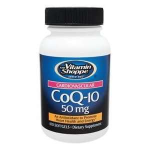 Vitamin Shoppe   Coq 10, 50 mg, 100 softgels