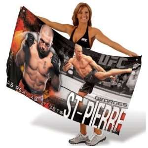  UFC 3 x 5 Wall Hanging  Georges St Pierre Sports 