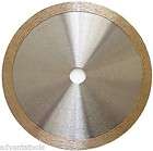 Standard Wet Cutting Continuous Rim Glass Tile Diamond Saw Blade