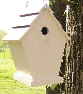 Bird House With Lapped Roof  