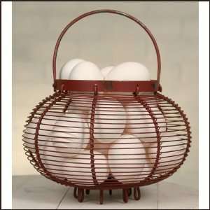  Egg Basket with Distressed Finish