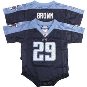Chris Brown Reebok NFL Navy Tennessee Titans Infant Jersey:  