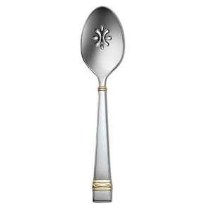    Oneida Golden Oberon Pierced Serving Spoon