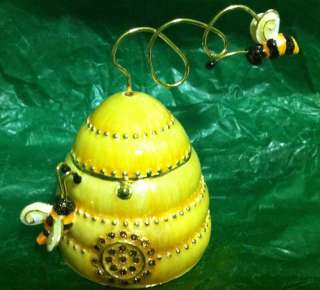 NEW Kubla Craft Bee Hive Trinket Box  
